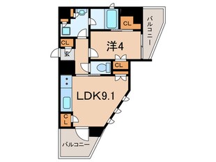 リバーレ鷺沼の物件間取画像